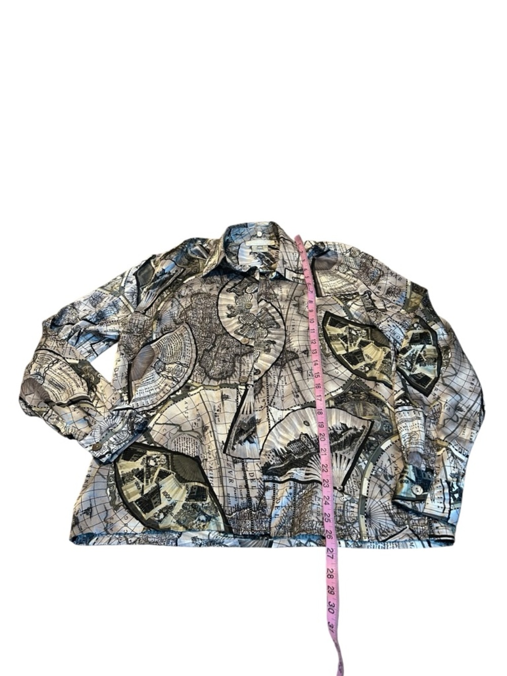 WORTH silk button down - Picture 2 of 5